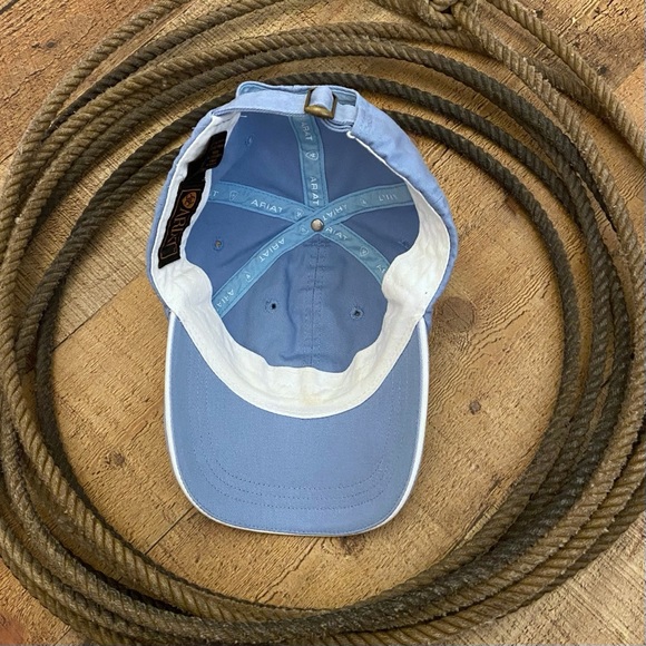 ARIAT Blue Baseball Style Adjustable Cap - Picture 7 of 11